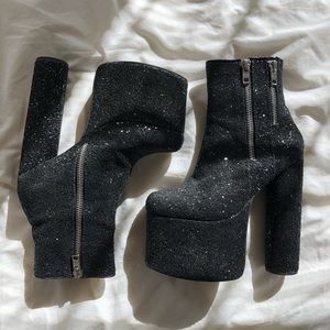 SOLD Current Mood Dance Floor Delinquent platform heels